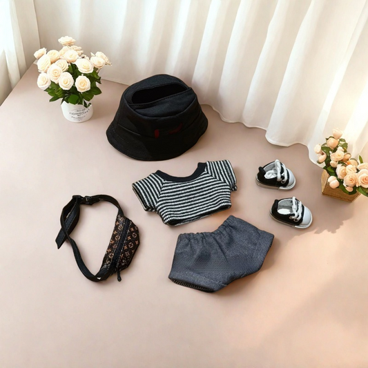 Cool and Handsome, 17cm doll outfit/clothes(no doll)